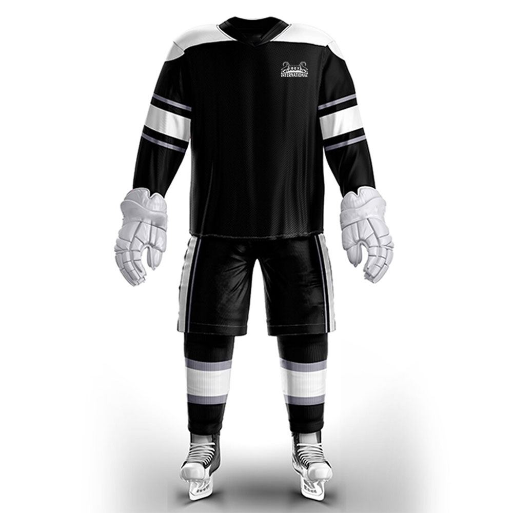 Custom Sublimated Ice Hockey Uniform - Front View